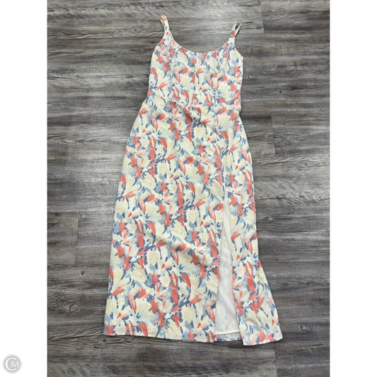 Dress Party Long By Abercrombie And Fitch In Floral Print, Size: M