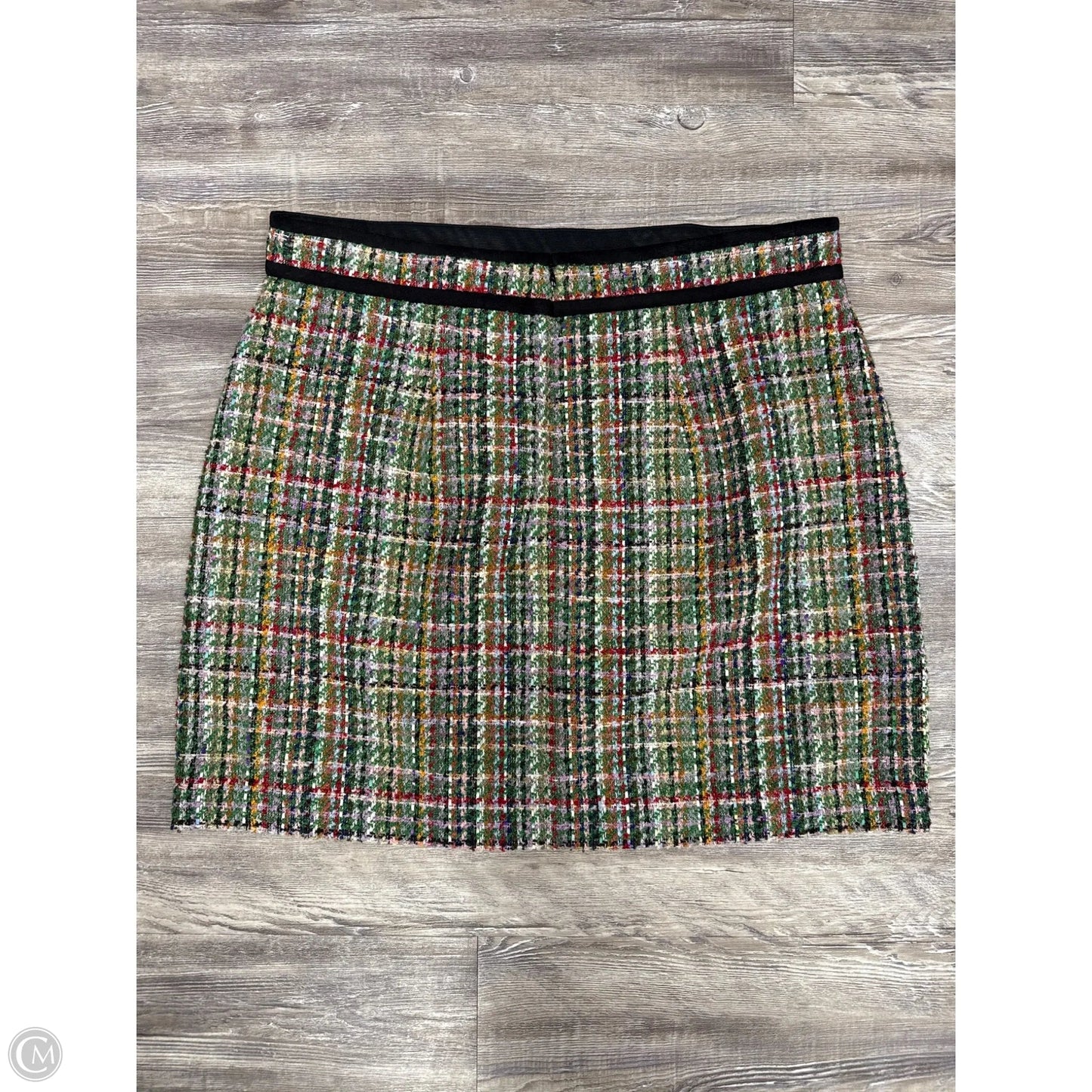 Skirt Mini & Short By Ann Taylor In Plaid Pattern, Size: 16
