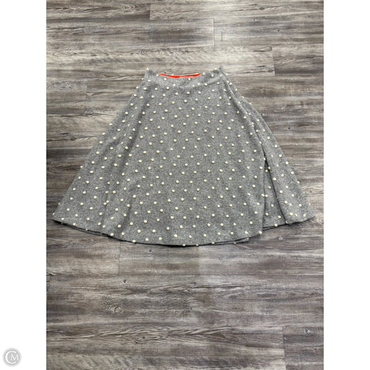 Skirt Midi By Maeve In Grey & Tan, Size: M