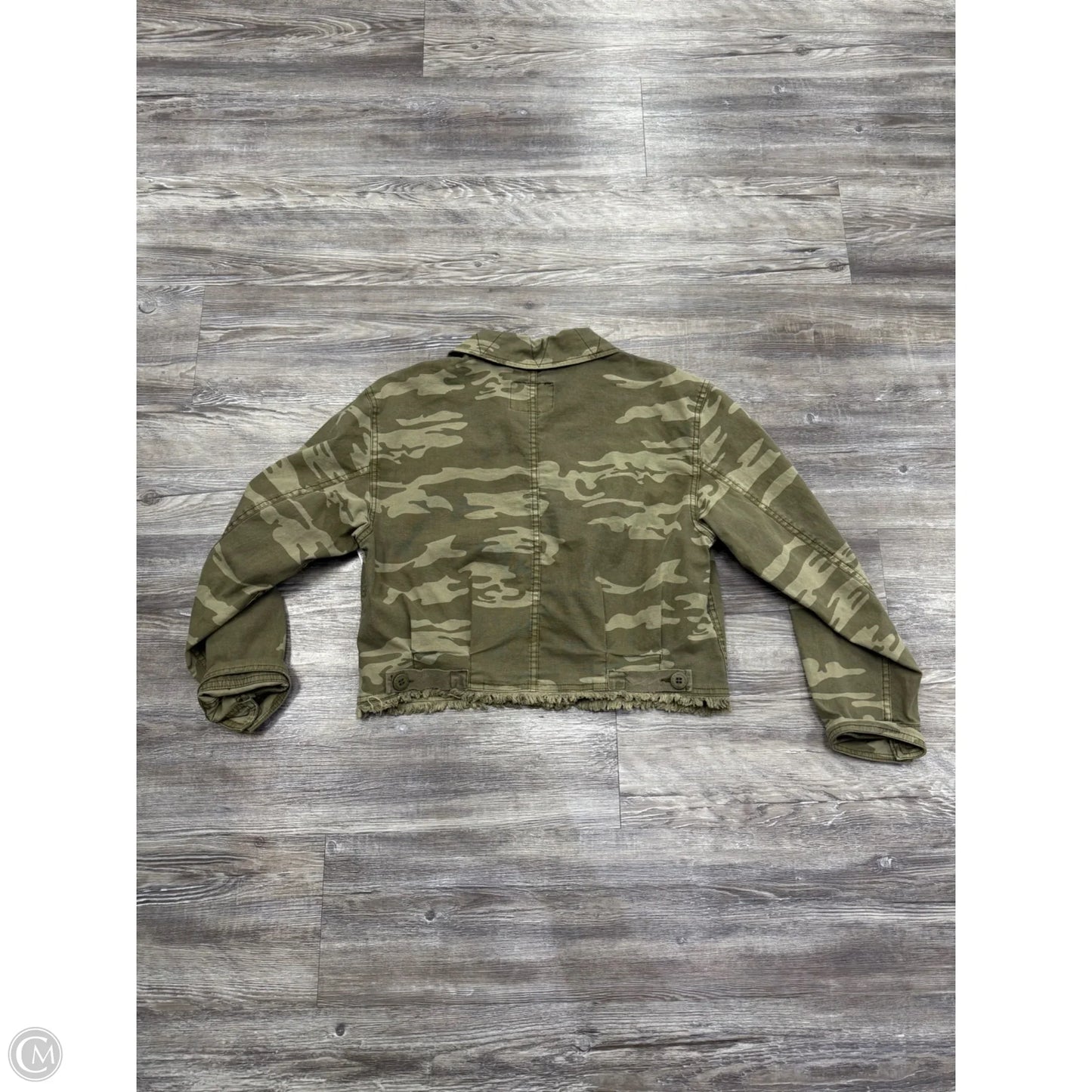 Jacket Utility By Sanctuary In Camouflage Print, Size: Sp