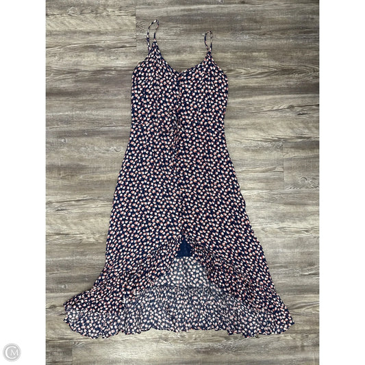 Dress Casual Midi By Rails In Blue Red & White, Size: S