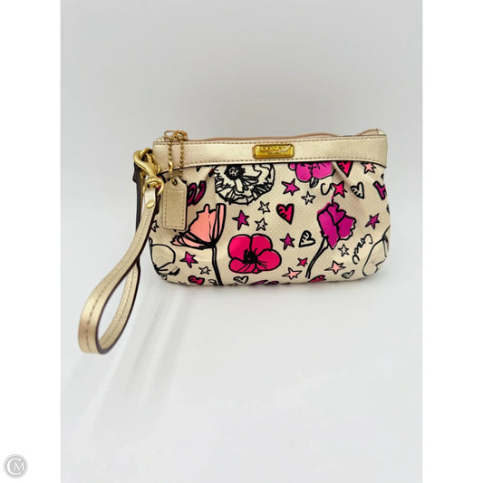 Wristlet Designer By Coach, Size: Medium