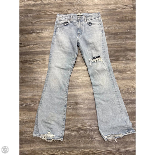 Jeans Flared By Citizens Of Humanity In Blue Denim, Size: 4