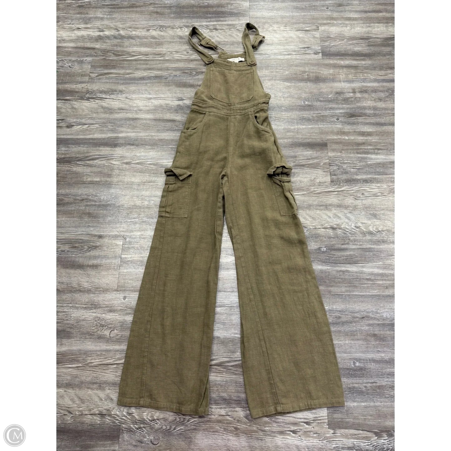 Jumpsuit By Flat White In Green, Size: Xs