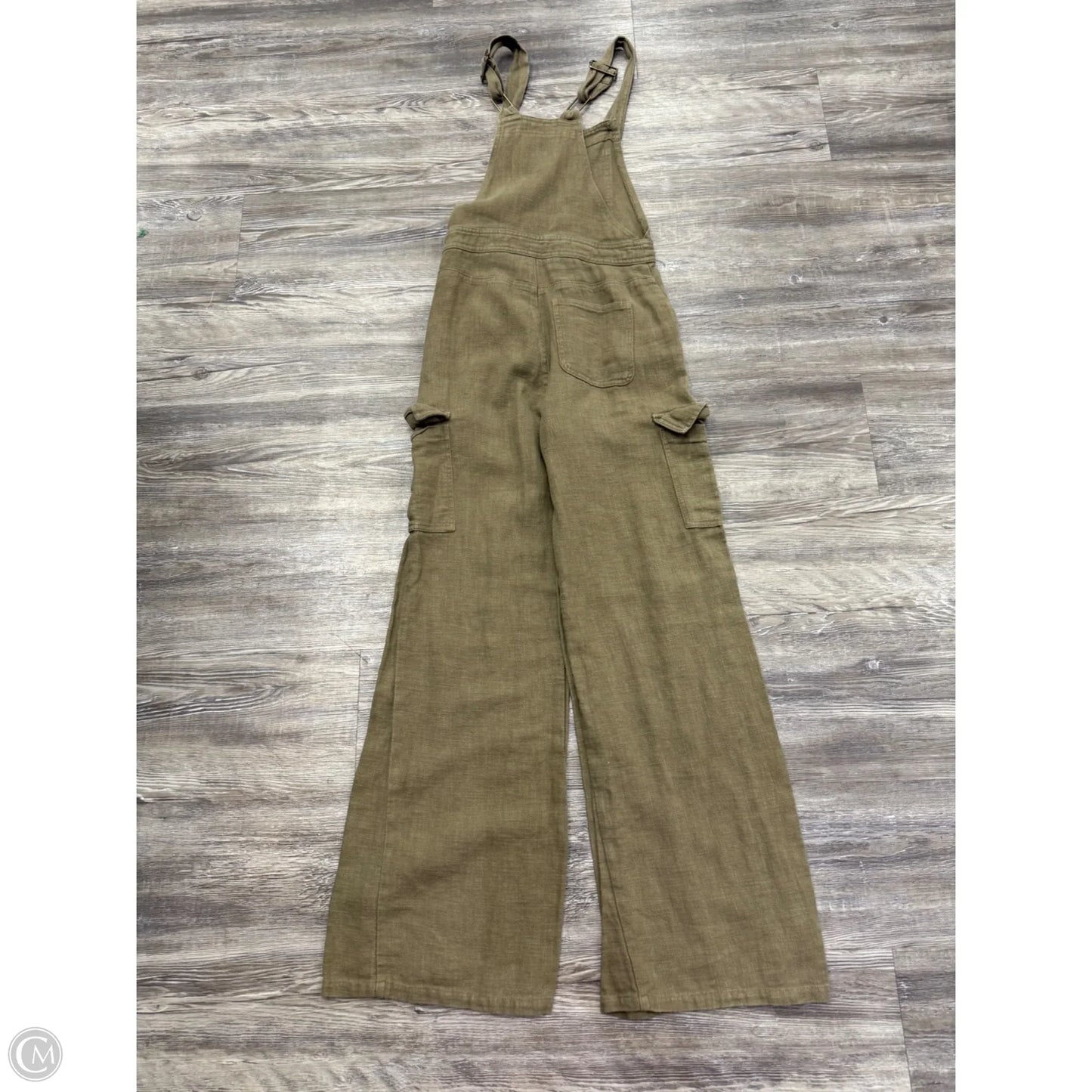 Jumpsuit By Flat White In Green, Size: Xs