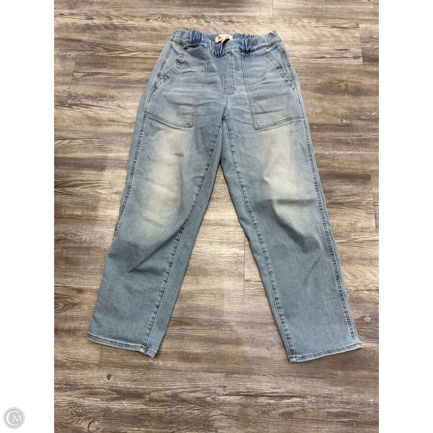 Jeans Straight By Madewell In Blue Denim, Size: Xs