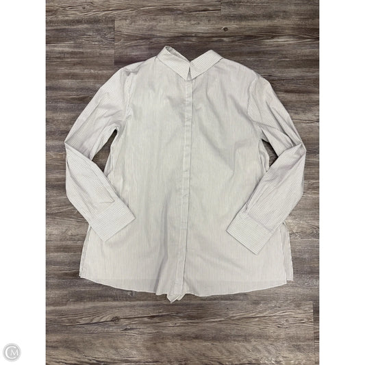 Top Long Sleeve By Dorthee Schumacher In Blue & Grey, Size: S