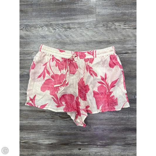 Shorts By Lspace In Pink & Tan, Size: L