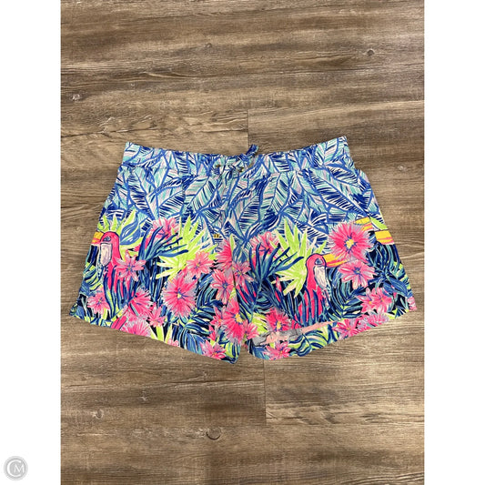 Shorts Designer By Lilly Pulitzer In Blue & Pink, Size: S