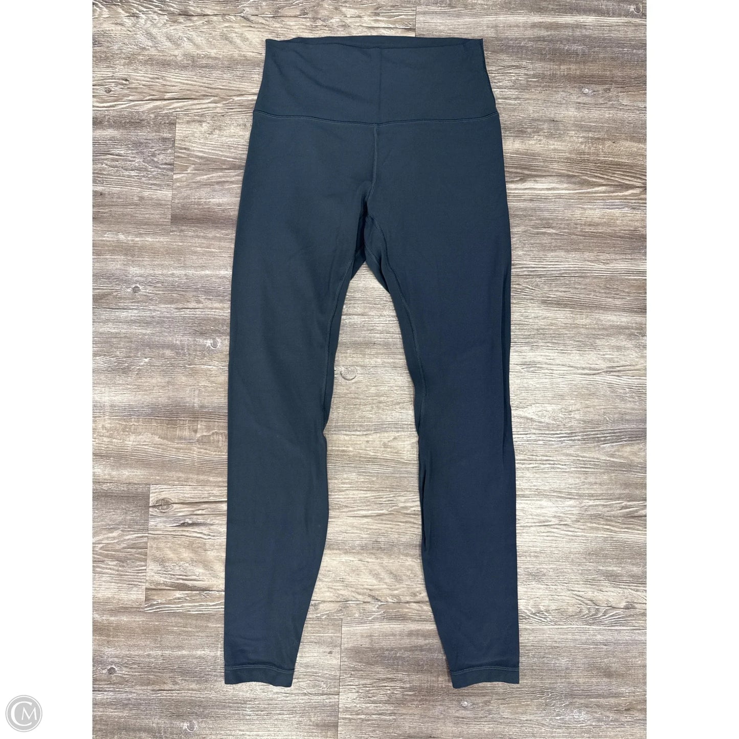 Athletic Leggings By Lululemon In Teal, Size: 8