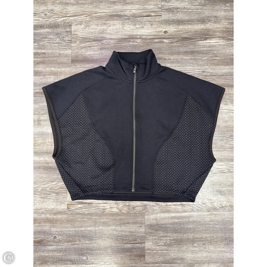 Athletic Top Short Sleeve By Lululemon In Black, Size: M