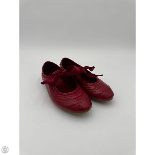 Shoes Flats By Zara In Red, Size: 7
