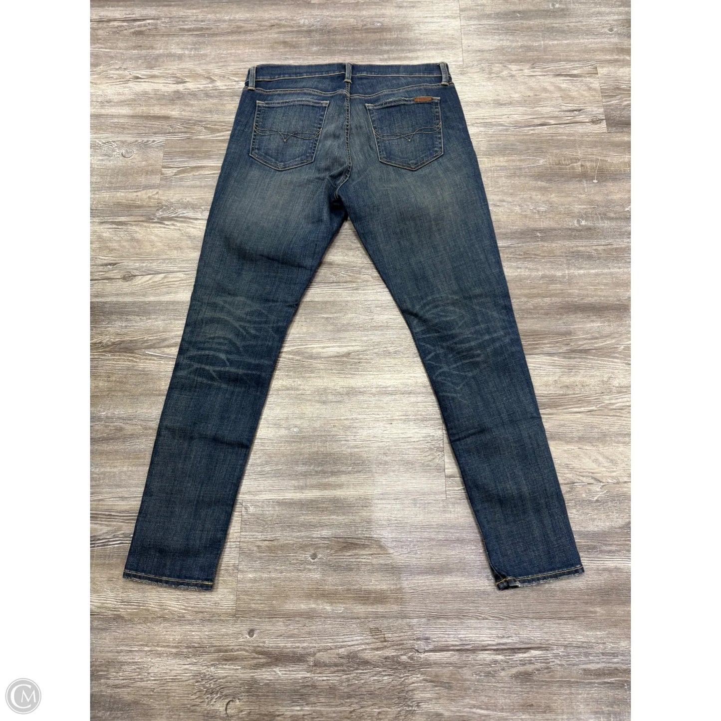 Jeans Skinny By Polo Ralph Lauren In Blue Denim, Size: 14