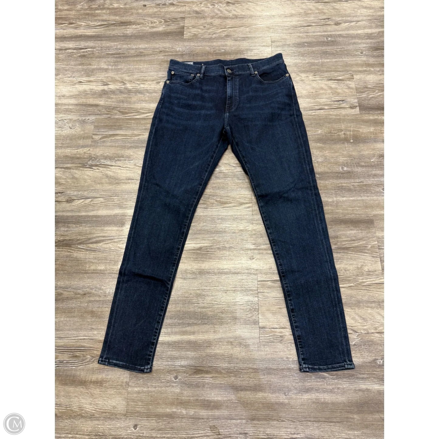Jeans Skinny By Polo Ralph Lauren In Blue Denim, Size: 14
