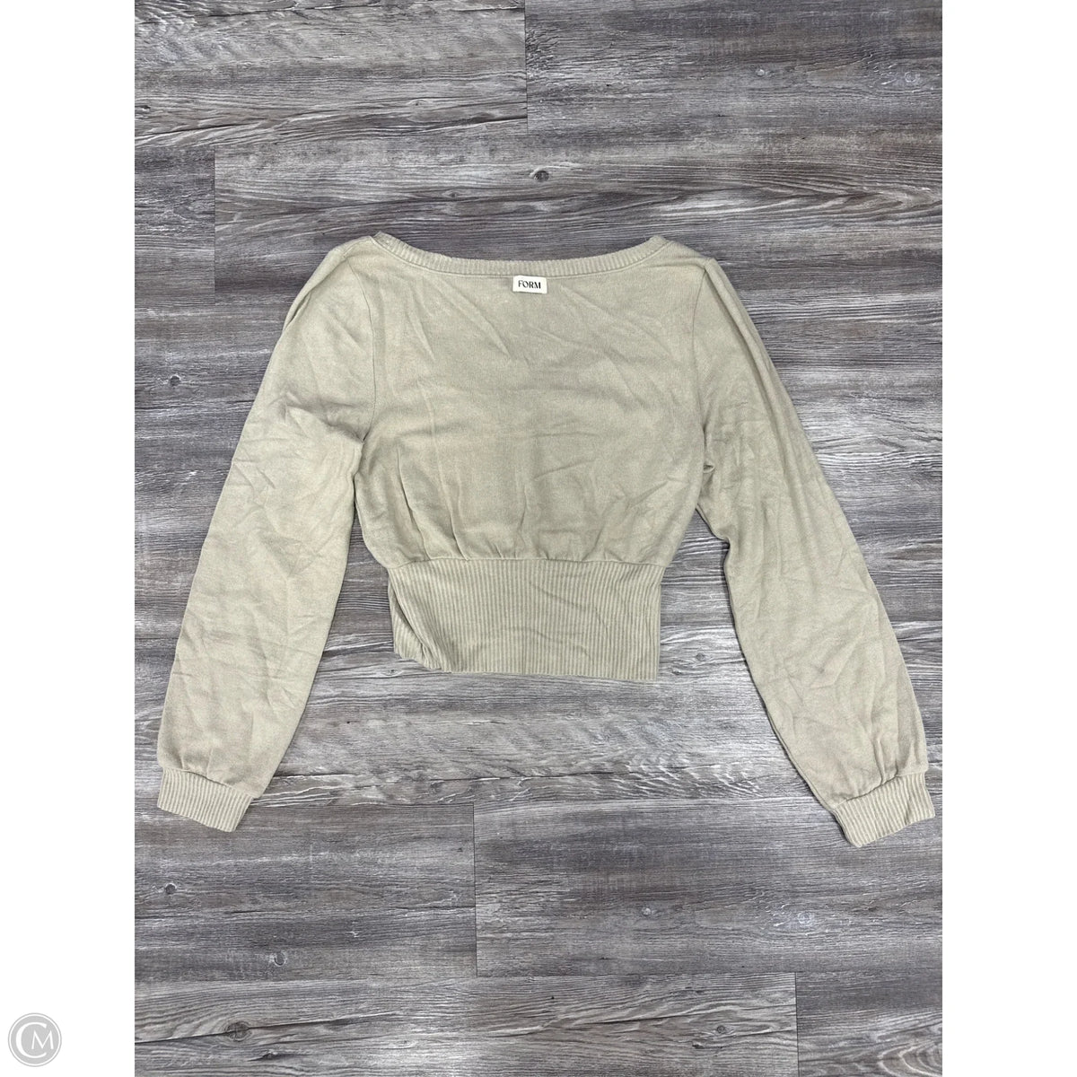 Sweater By Form In Taupe, Size: M