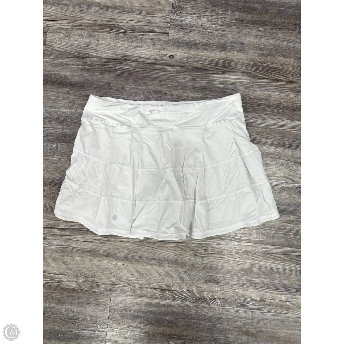 Athletic Skort By Lululemon In White, Size: 10