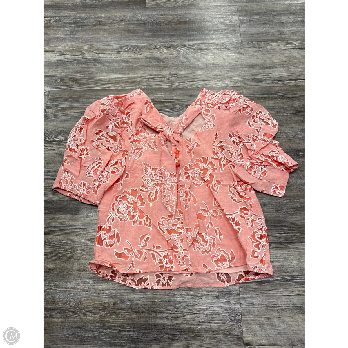 Top Short Sleeve By Ted Baker In Pink, Size: M