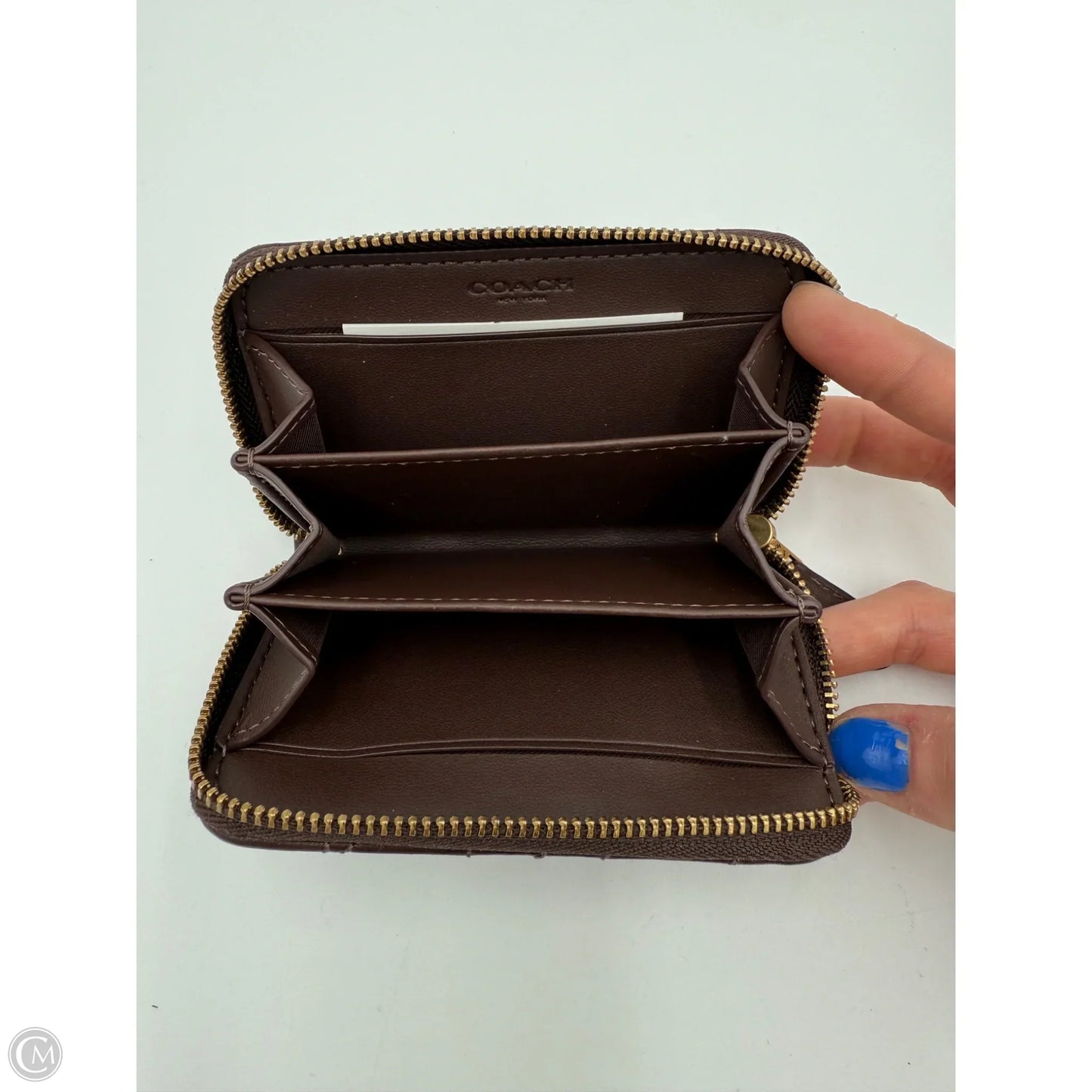 Wallet Designer By Coach, Size: Small