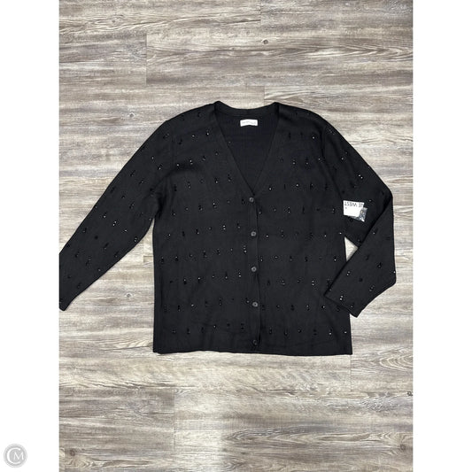 Sweater By Nine West Apparel In Black, Size: 3x