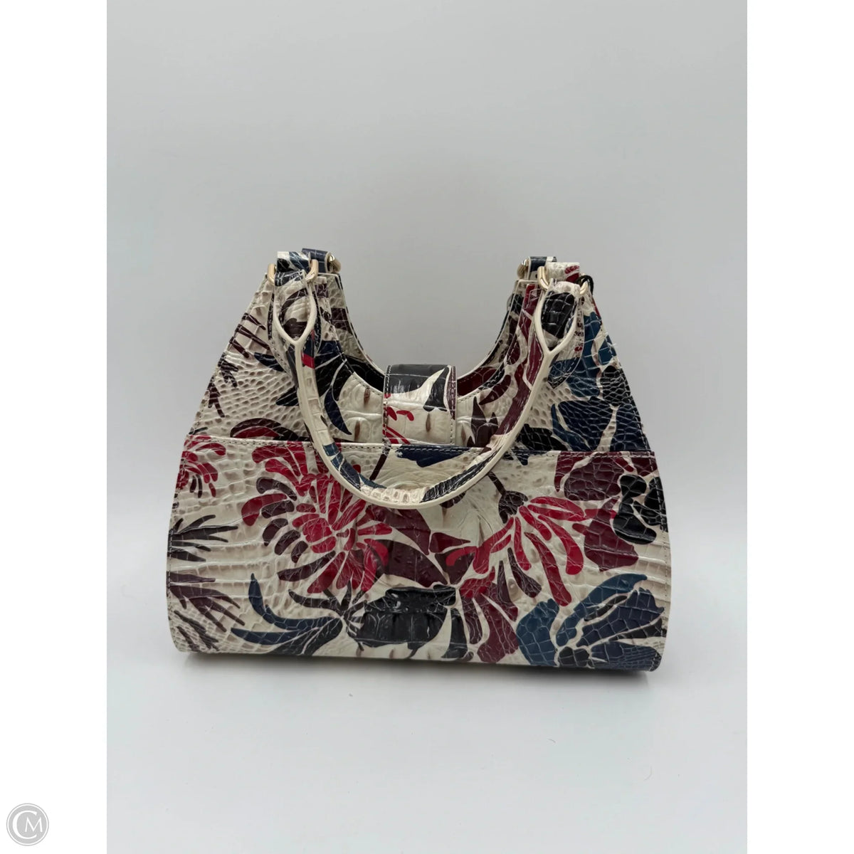 Handbag Designer By Brahmin, Size: Small