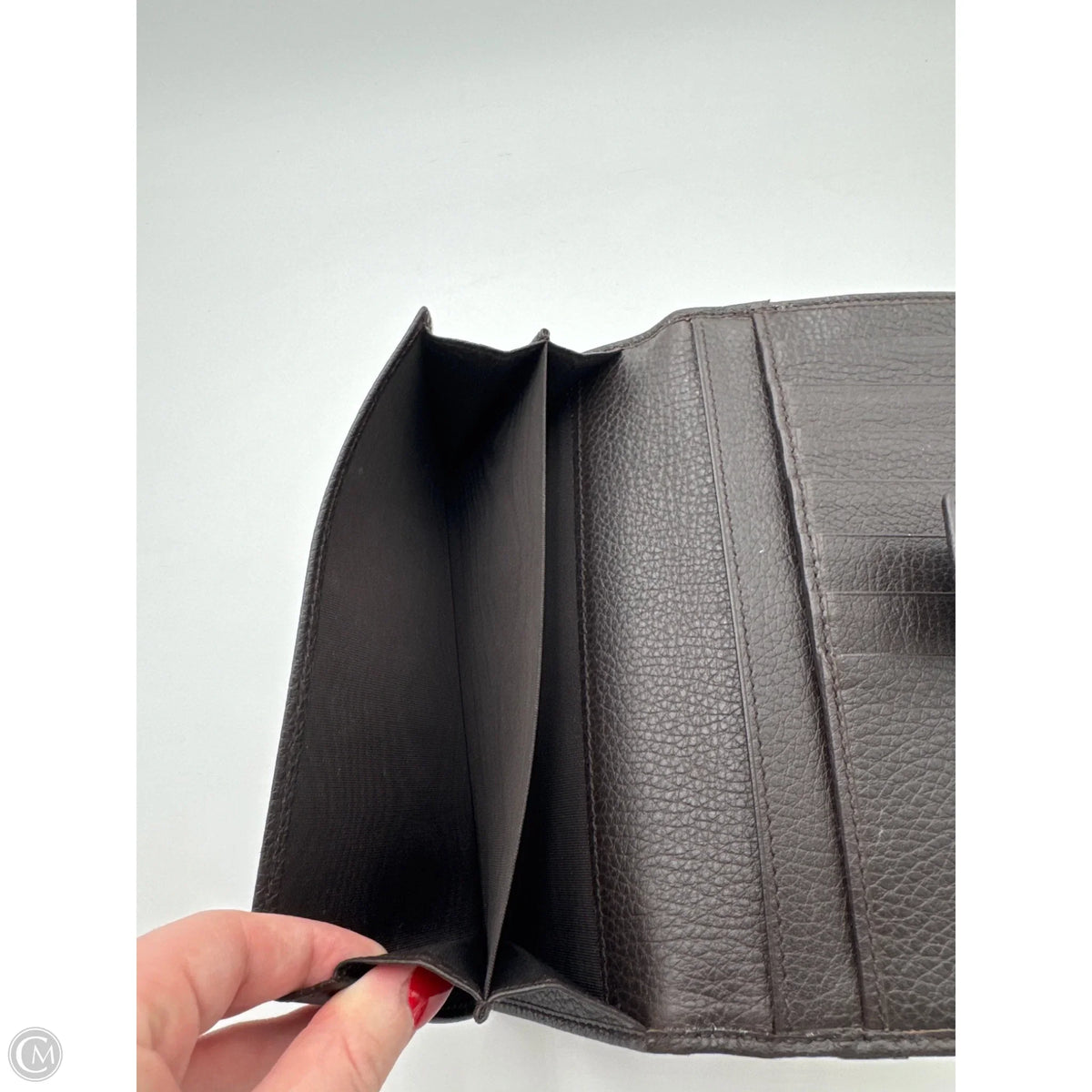 Wallet Luxury Designer By Gucci, Size: Large