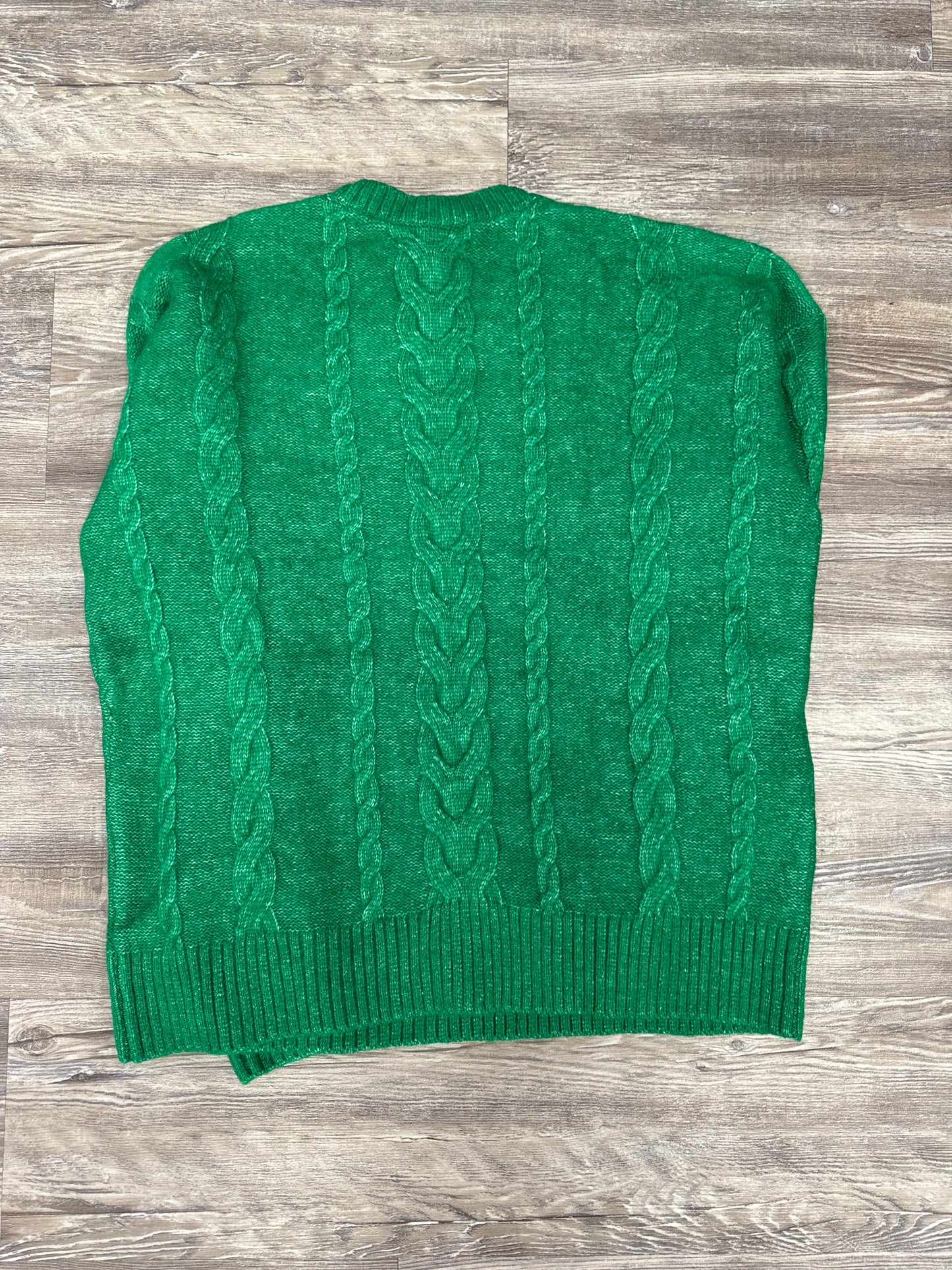 Sweater By Loft In Green, Size: M