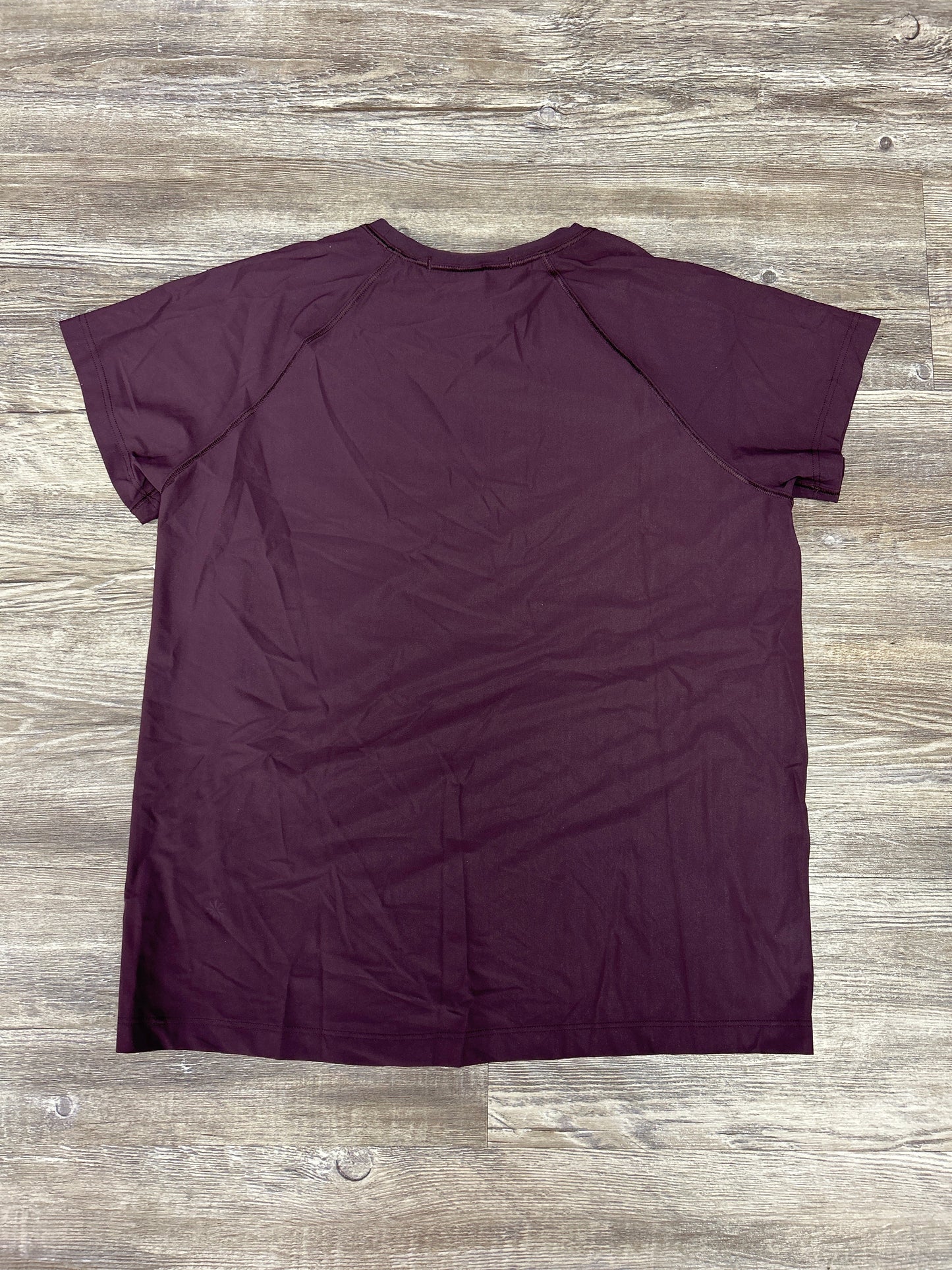 Athletic Top Short Sleeve By Athleta In Purple, Size: Xs