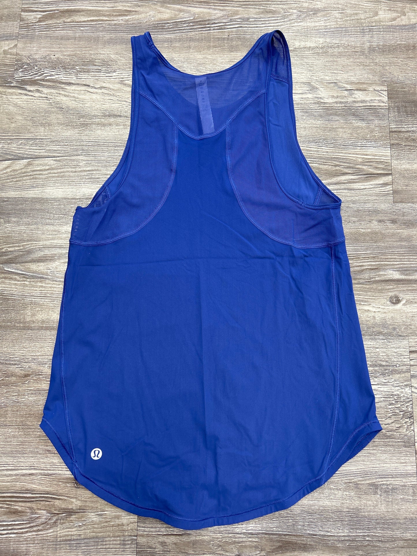 Athletic Tank Top By Lululemon In Blue, Size: Xs