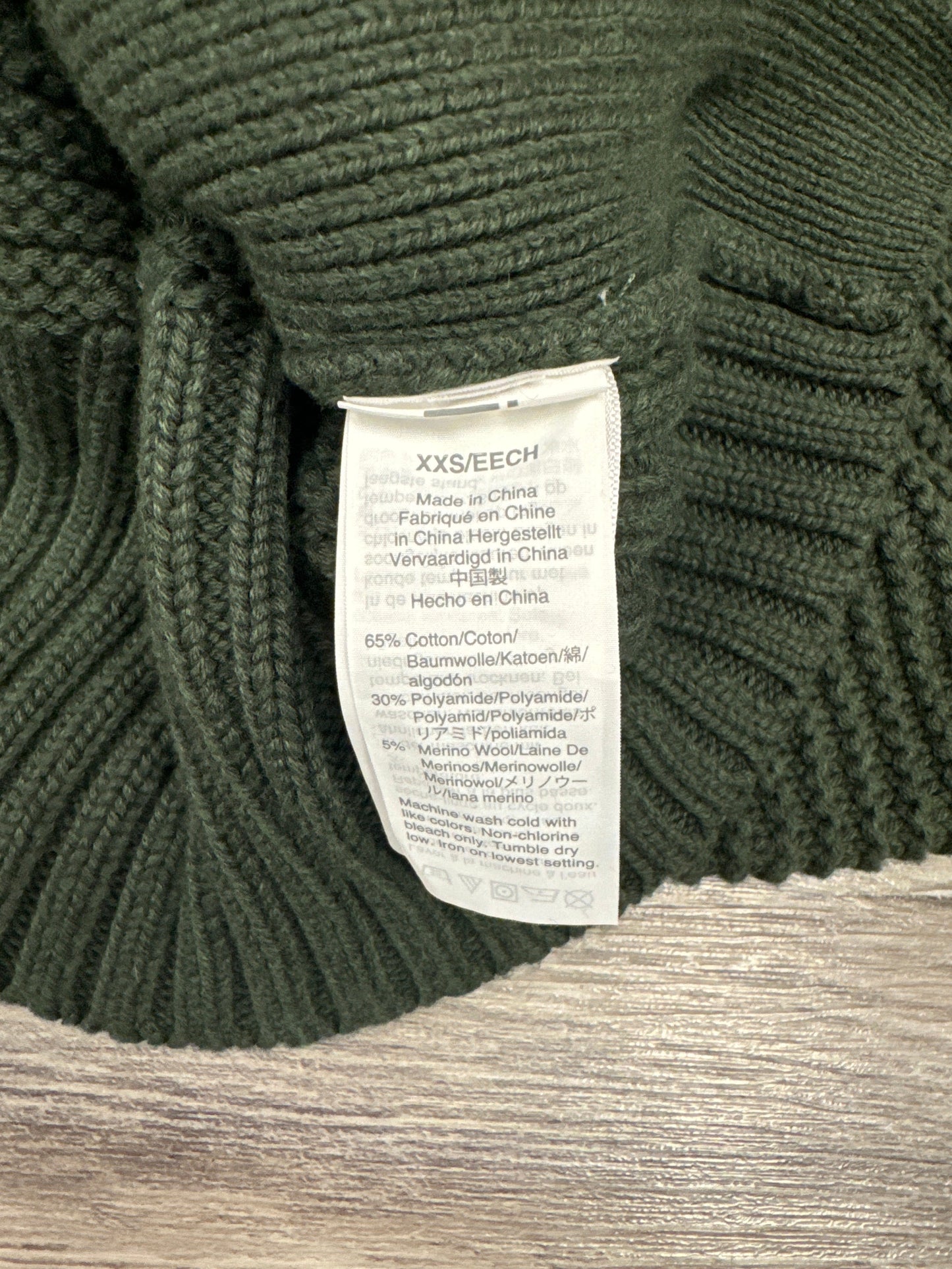 Sweater By J. Crew In Green, Size: Xxs