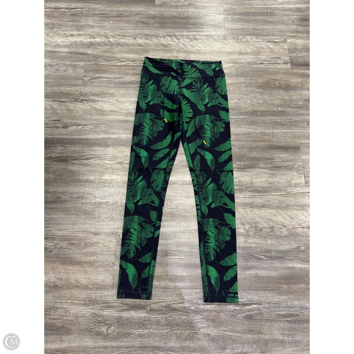Athletic Leggings By The Upside In Green, Size: M