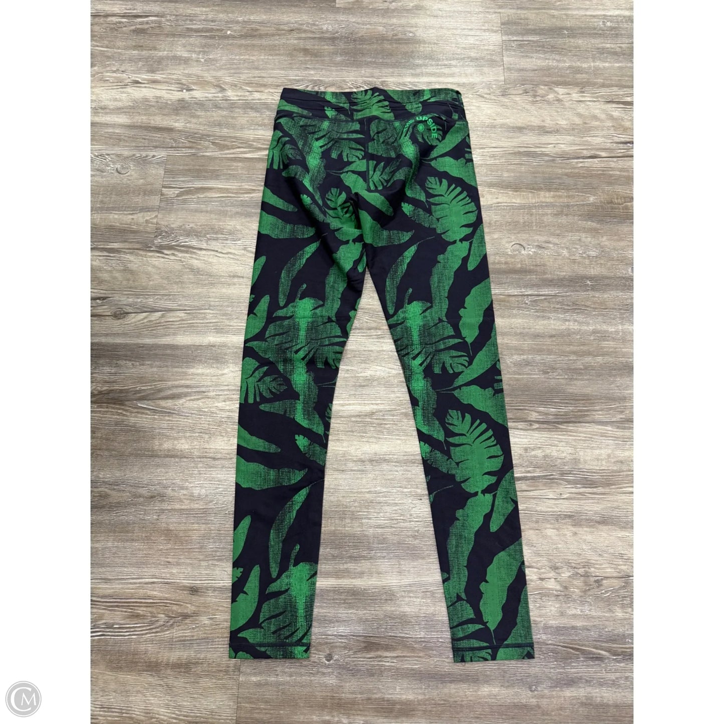 Athletic Leggings By The Upside In Green, Size: M