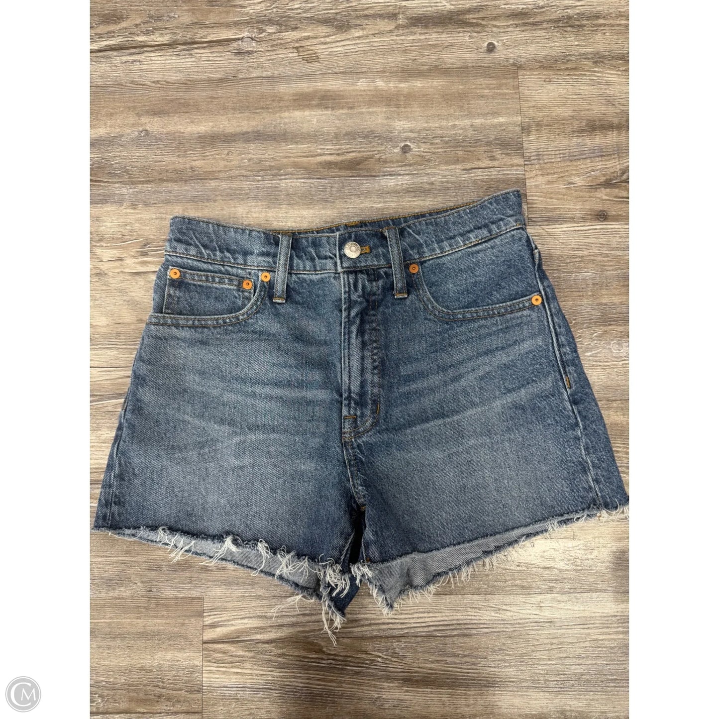 Shorts By Madewell In Blue Denim, Size: 4