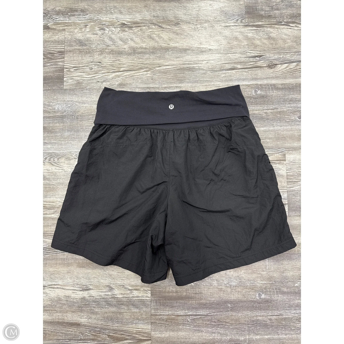 Athletic Shorts By Lululemon In Black, Size: M
