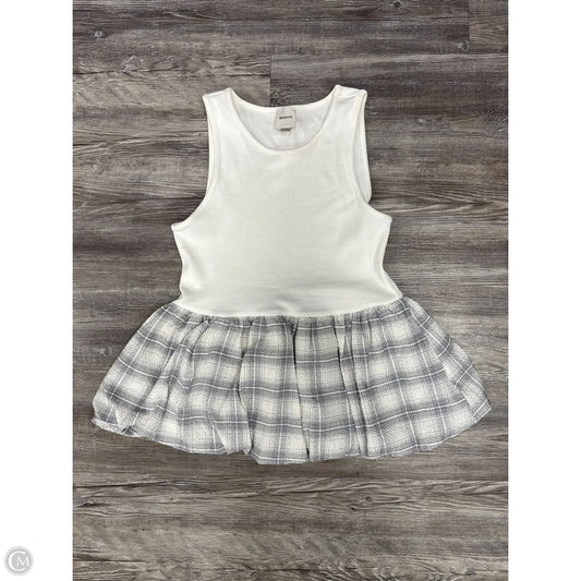 Top Sleeveless By Maeve In White, Size: M