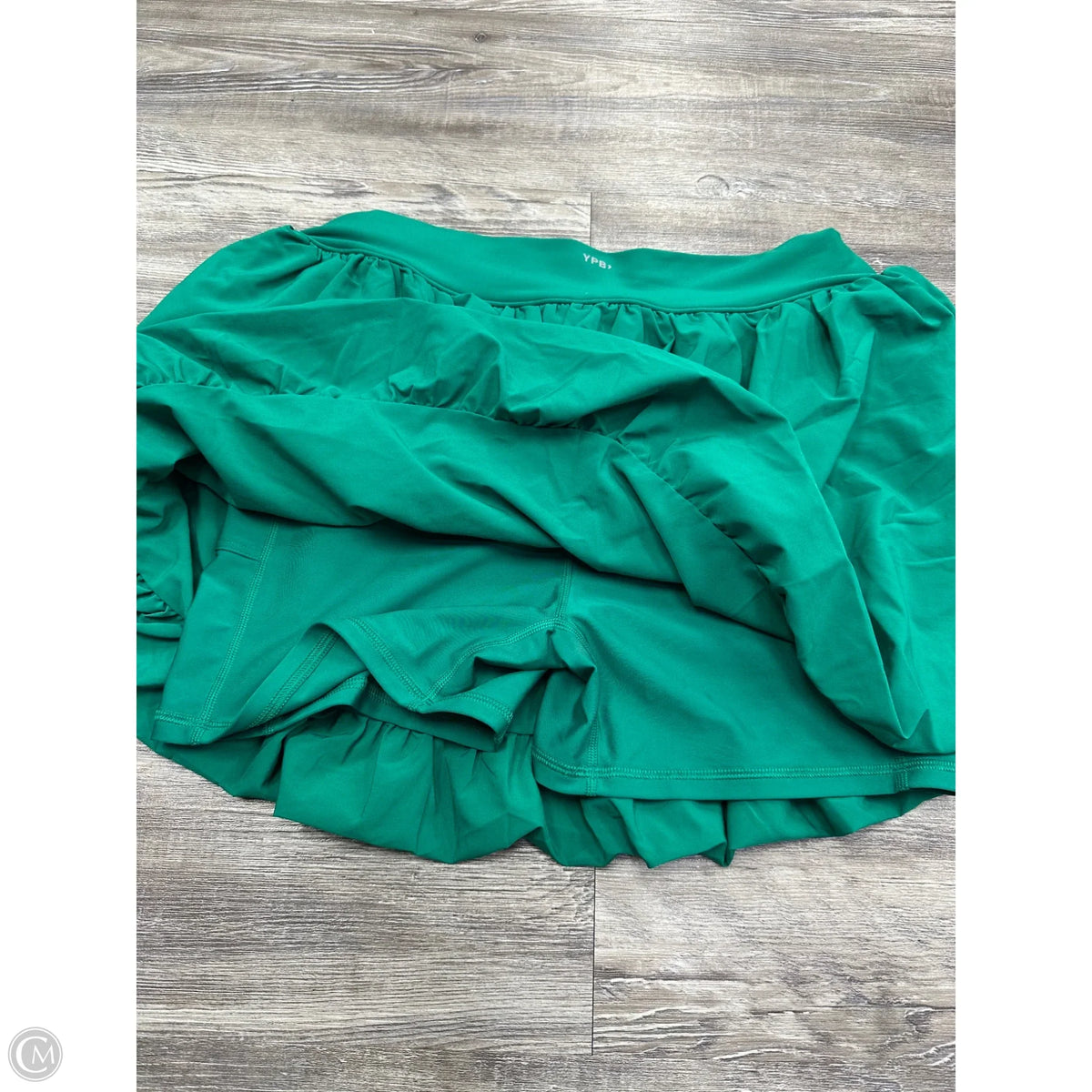 Athletic Skort By Ypb In Green, Size: L