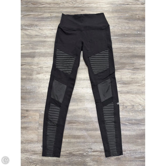Athletic Leggings By Alo In Black, Size: S