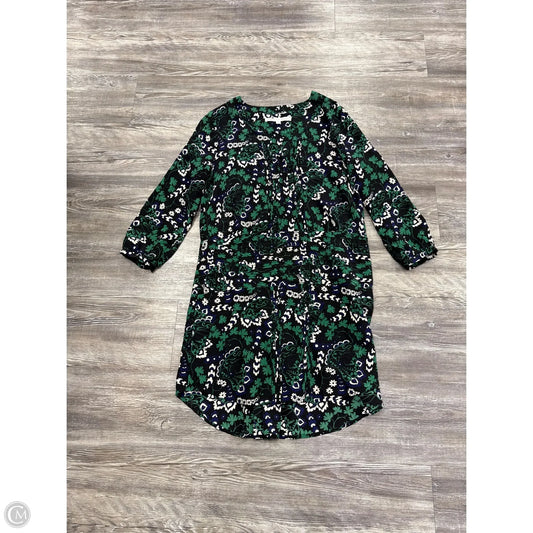Dress Casual Short By Veronica Beard In Black & Green, Size: 6