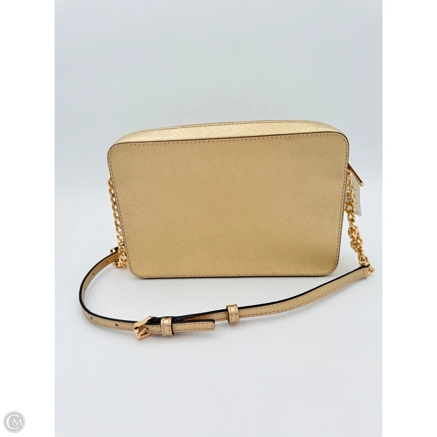 Handbag Leather By Michael By Michael Kors, Size: Medium