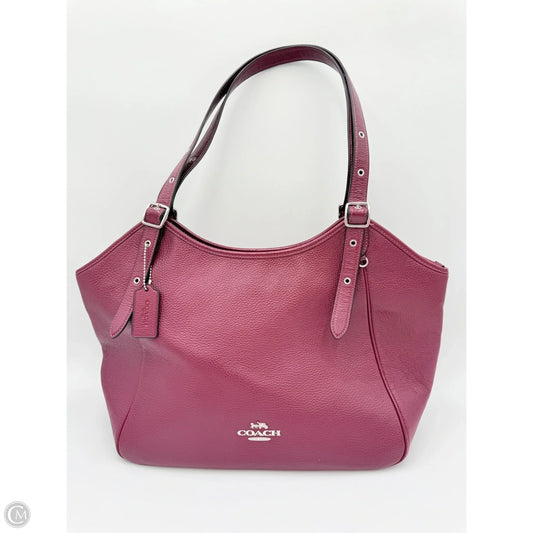 Handbag Designer By Coach, Size: Large