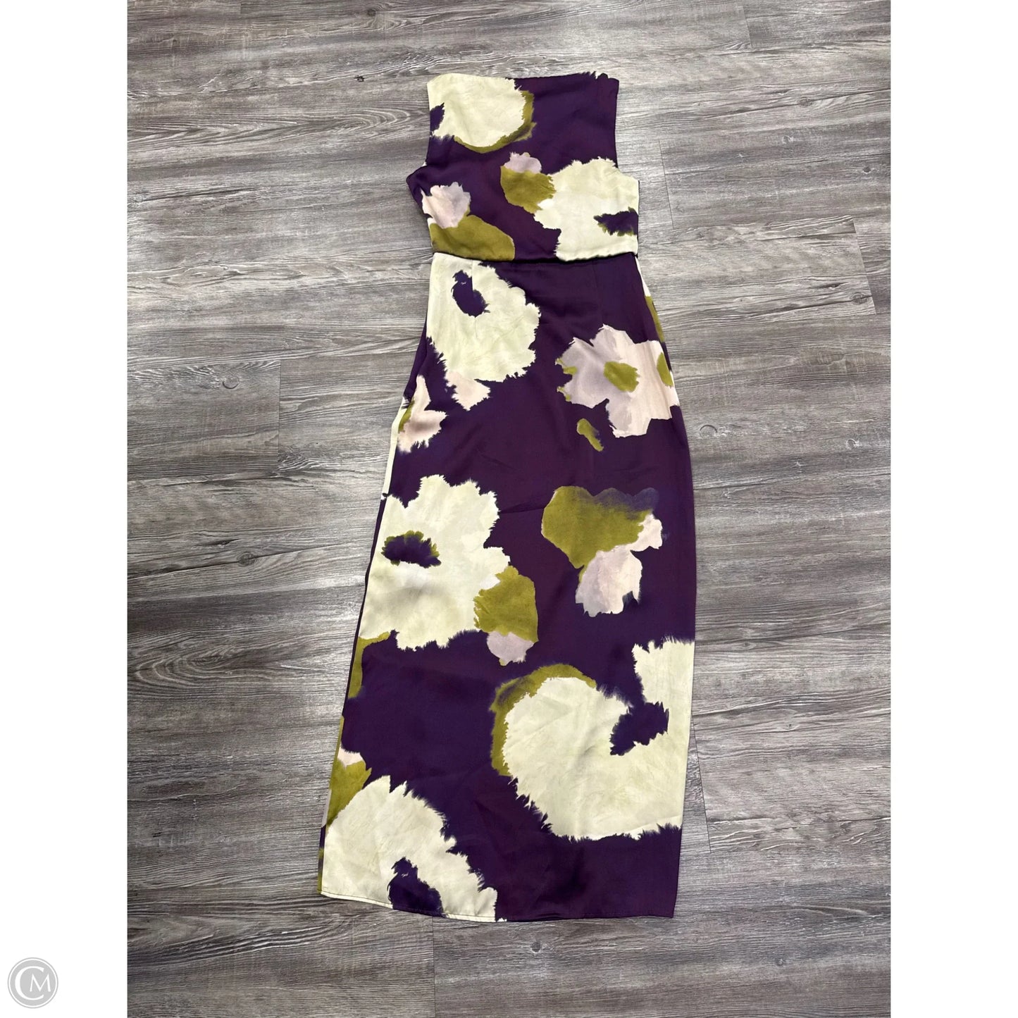 Dress Casual Maxi By Zara In Floral Print, Size: Xs