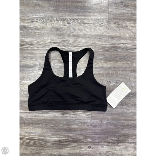 Athletic Bra By Lululemon In Black, Size: 12