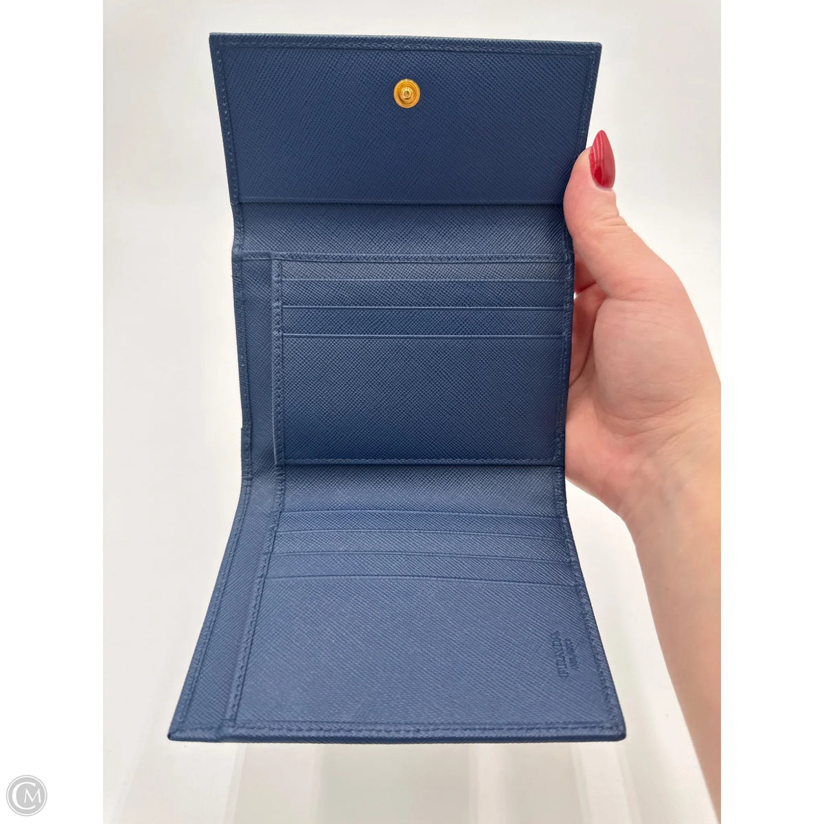 Wallet Luxury Designer By Prada, Size: Small