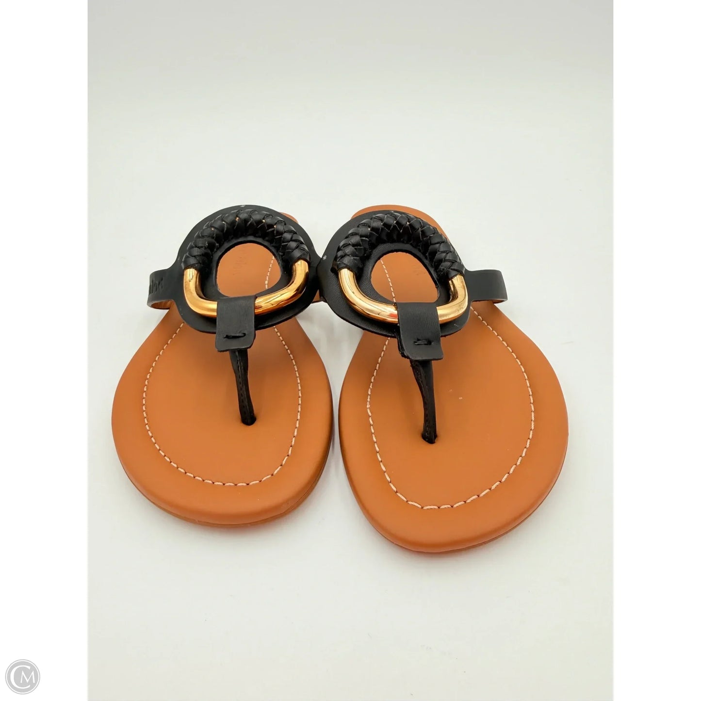 Sandals Designer By See By Chloe In Black, Size: 5.5