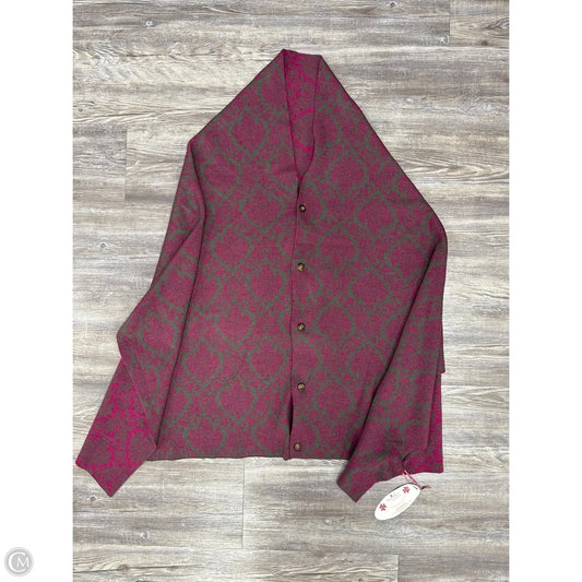 Poncho By Cmc In Grey & Pink, Size: Osfm