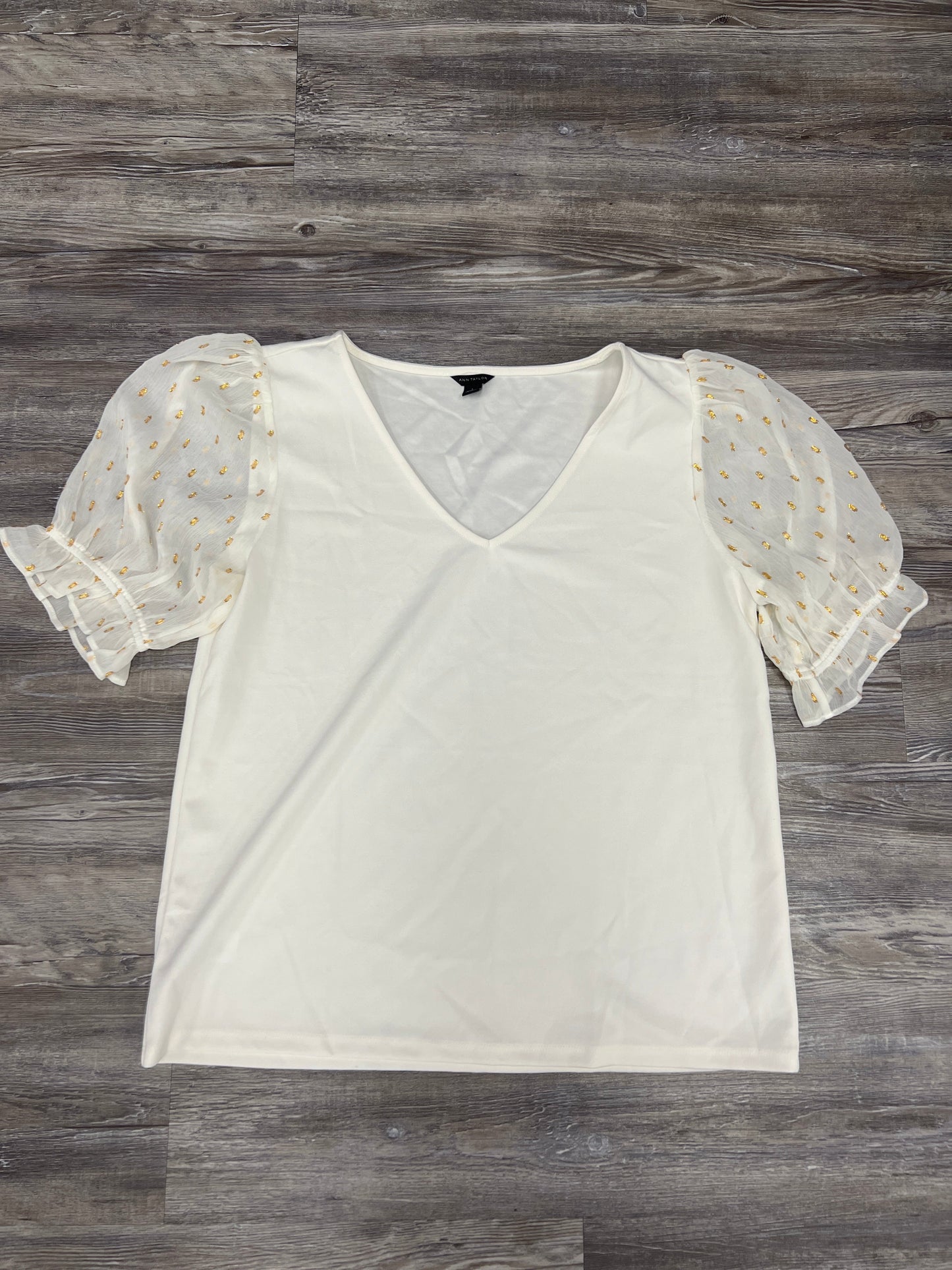 Top Short Sleeve By Ann Taylor  Size: L