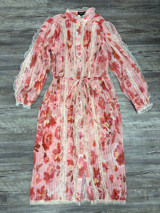 Dress Party Long By Cmb In Floral Print, Size: S