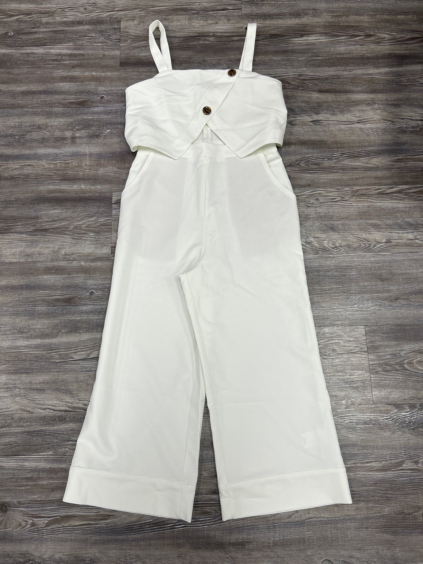 Jumpsuit By Express In White, Size: S