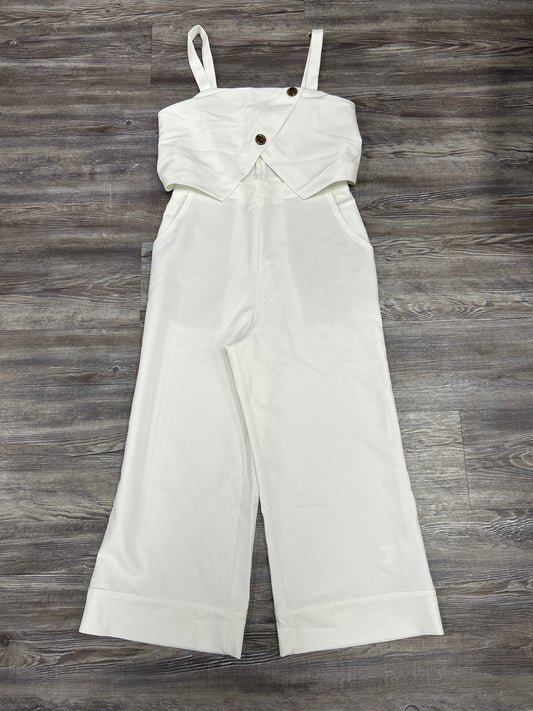 Jumpsuit By Express In White, Size: S