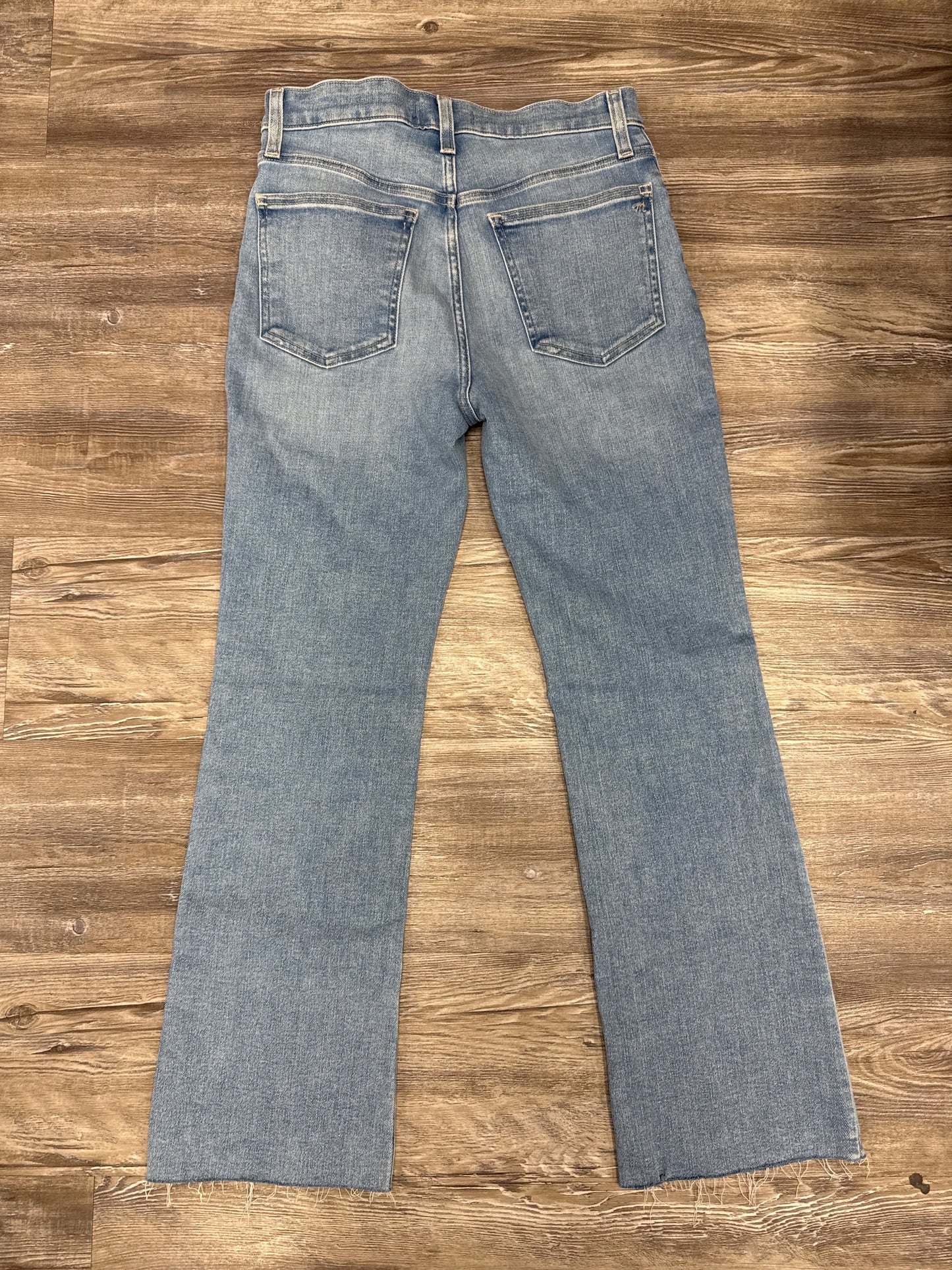 Jeans Straight By Madewell In Blue Denim, Size: 2