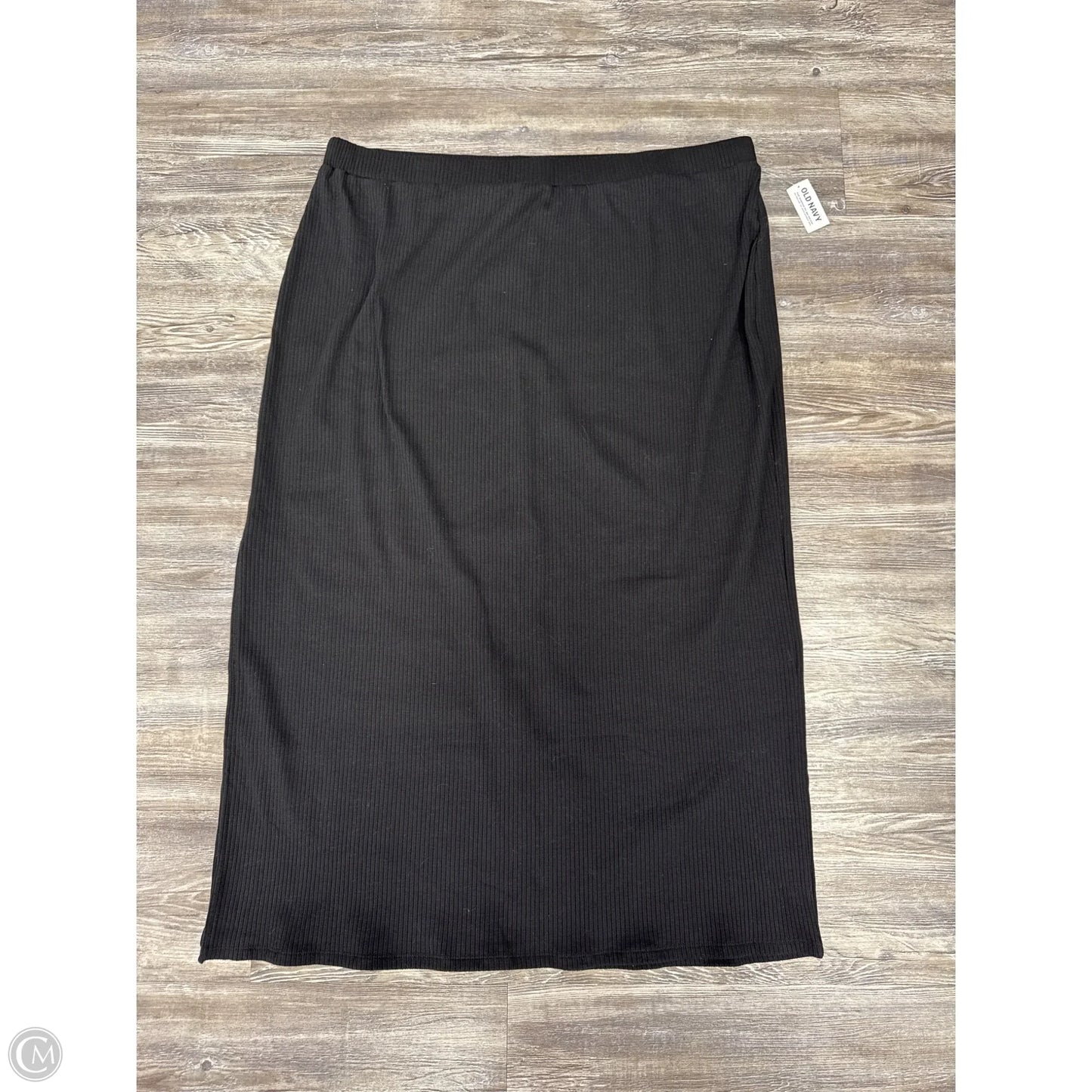 Skirt Maxi By Old Navy In Black, Size: 2x